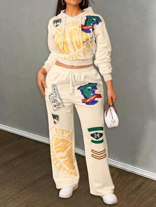 Conjunto estampado